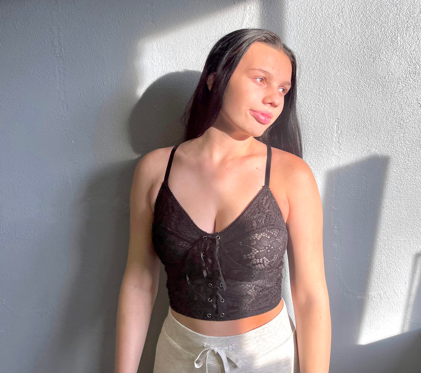 MONO B- Lace Corset Top