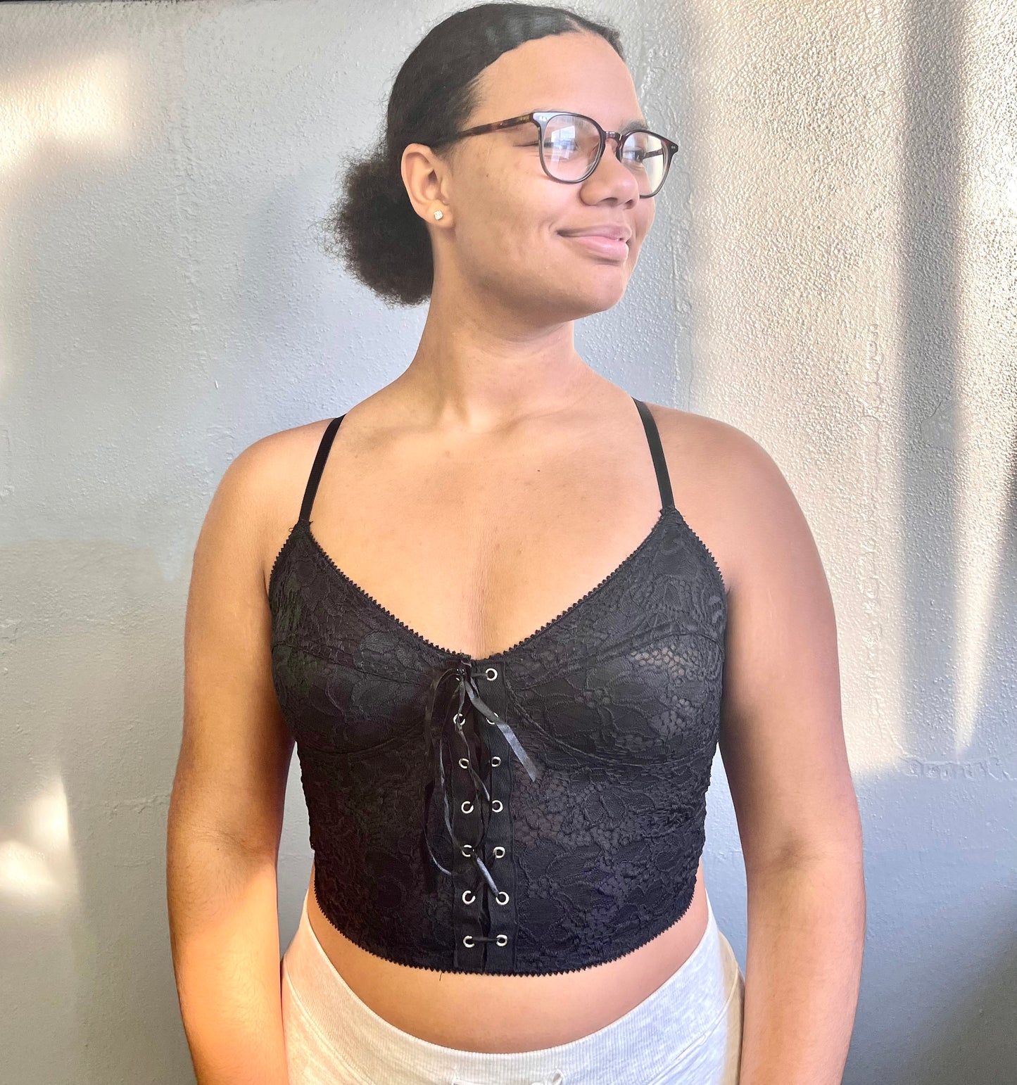 MONO B- Lace Corset Top
