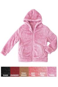 PINKLATTE- Fleece Full Zip w/ Hoodie