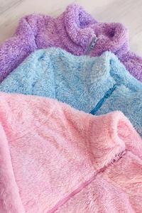 PINKLATTE- 1/4 Zip Fleece Jacket