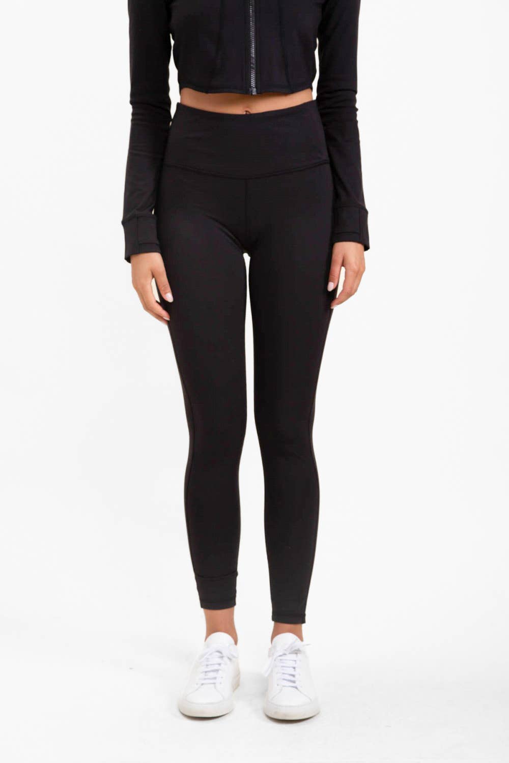 GREEN - Essential Solid Leggings