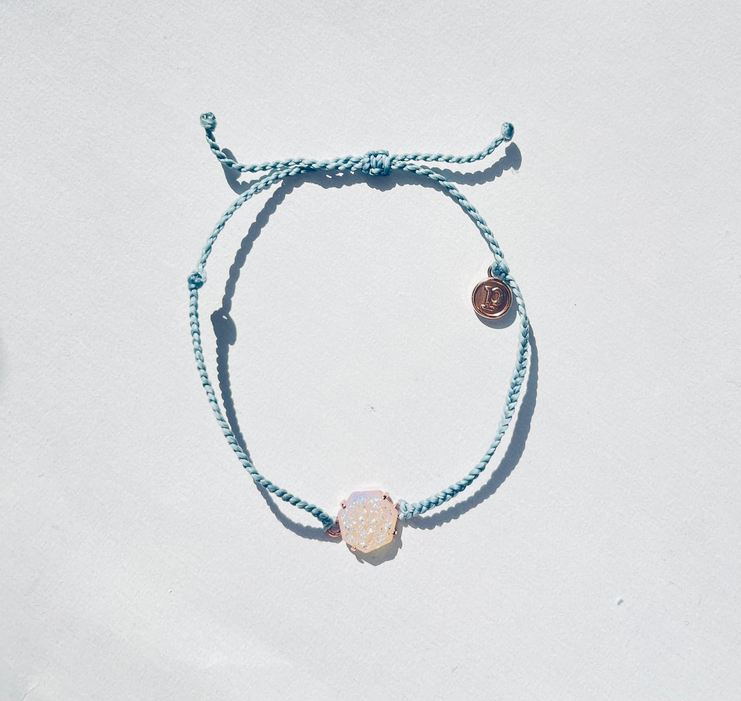 PURAVIDA- Rainbow Geode Bracelet