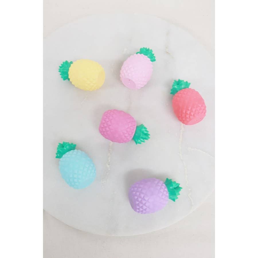 24-Pcs Pineapple Lip Balm: MIX COLOR / ONE