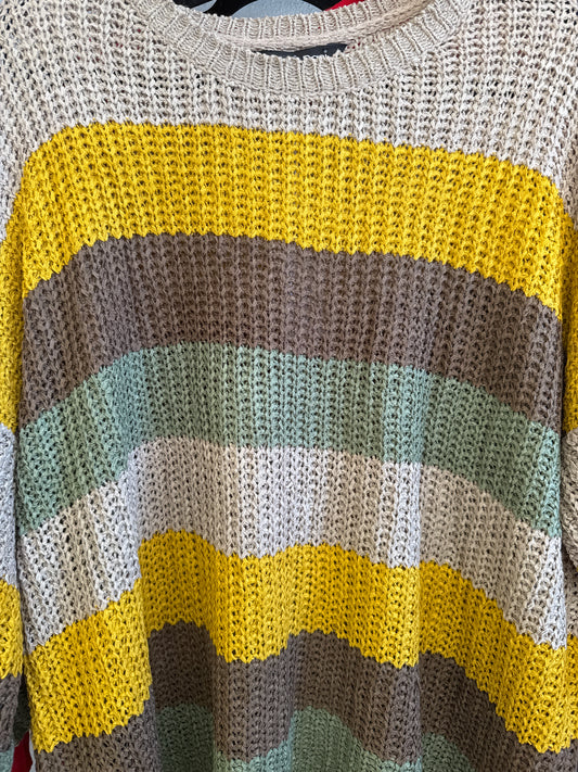 D&D- Striped Sweater