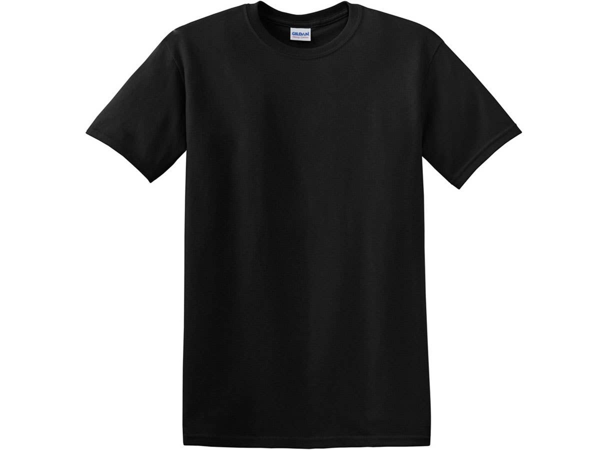 Gildan G5000 Adult Unisex 5.3 oz. HD Heavy Cotton™ Blank: 2XL / Black