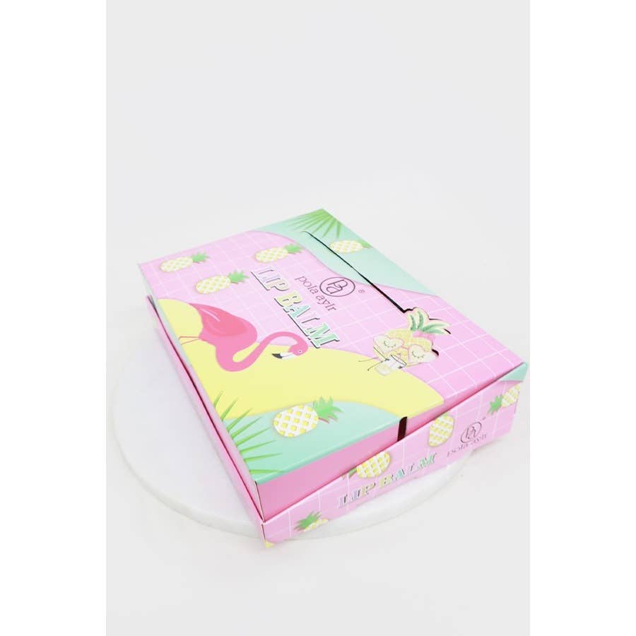 24-Pcs Pineapple Lip Balm: MIX COLOR / ONE