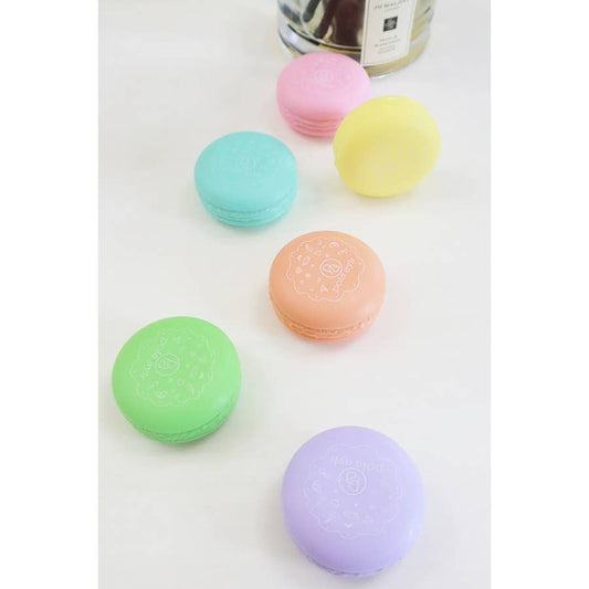 Macaron Clear Lip Balm with Scent: MIX COLOR / ONE