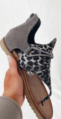 Very G- Leopard Sandal