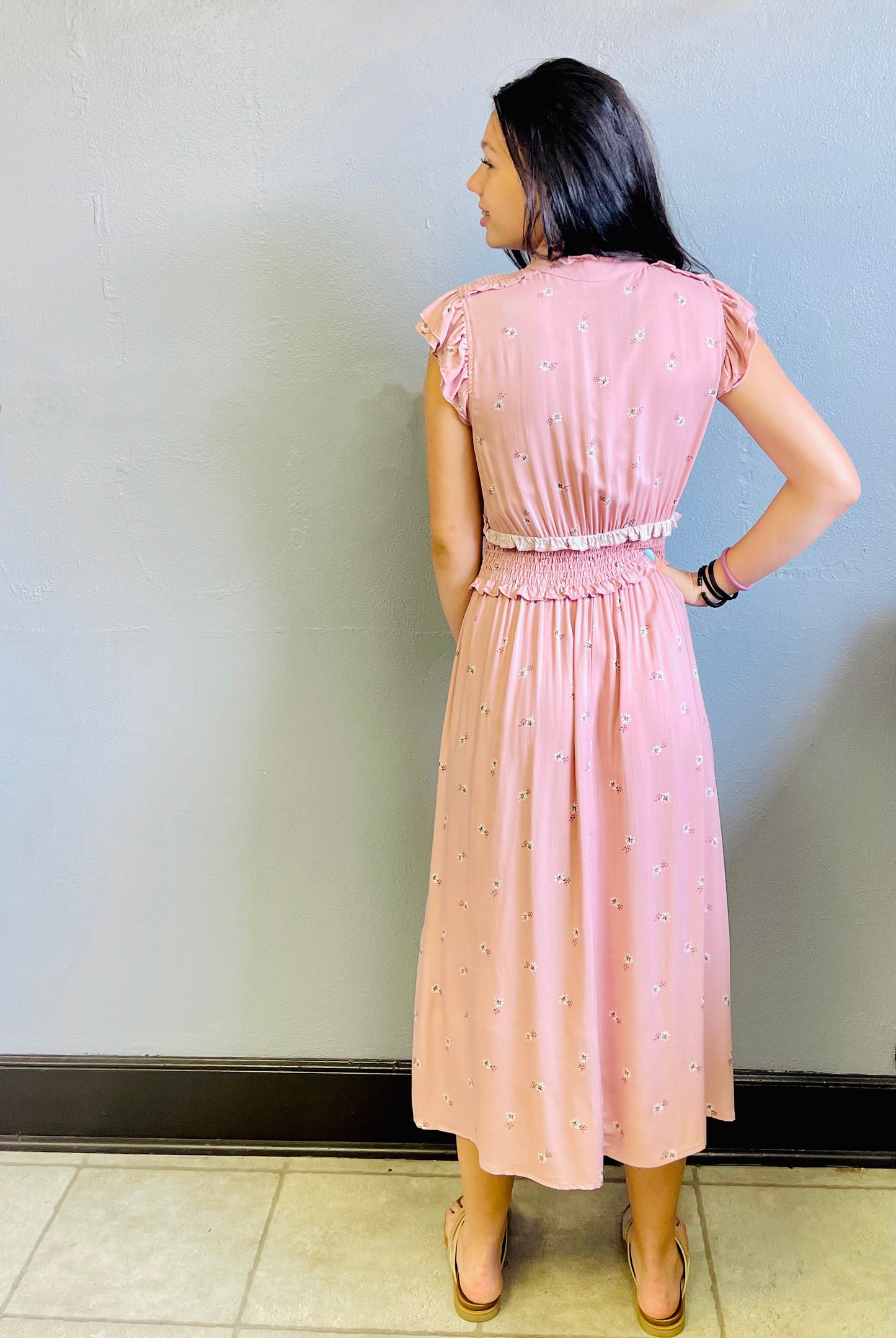 CES FEMME- Light Pink Dress