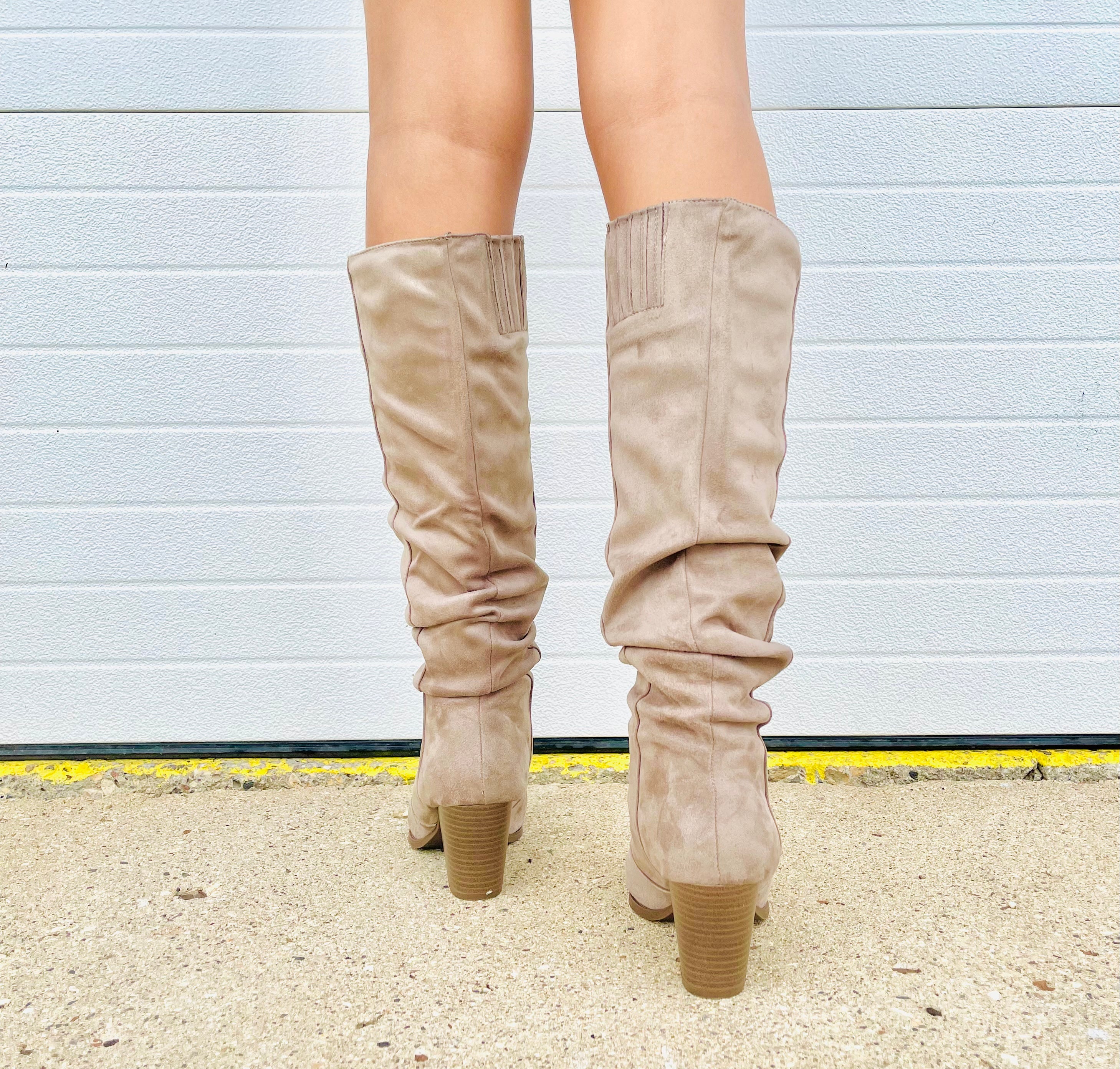 Qupid knee hot sale high boots