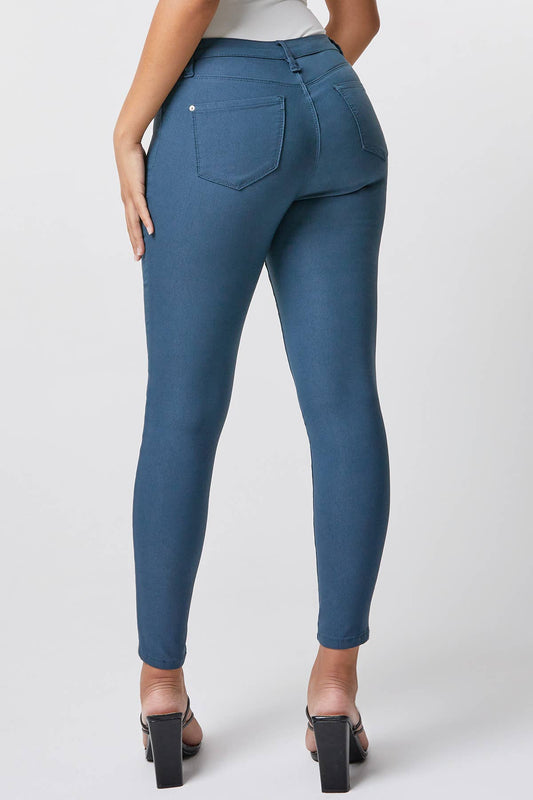 Junior Hyperstretch Mid-Rise Skinny Jean: ExtraLarge / BLSTL-Blue STeel